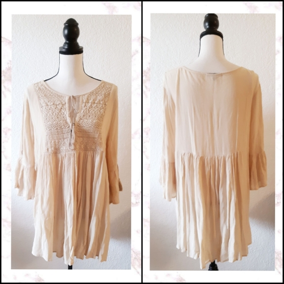 Signature Studio Tops - Boho Babydoll Blouse